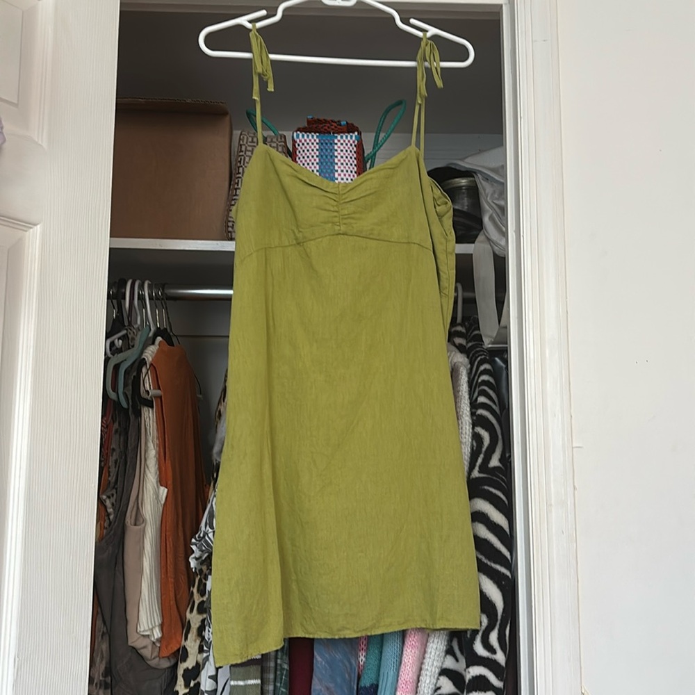 Green dress